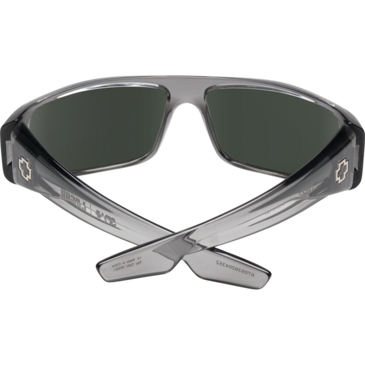 LOGAN, Clear Smoke-Happy Gray Green with Silver Mirror, hi-res image number null